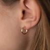 Sophie Massiv Guld Creol Ørering - Sisi Copenhagen