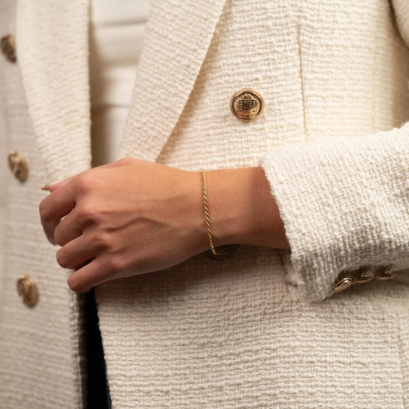 SVEA SMALL GOLDEN BRACELET