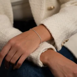 SVEA SMALL SILVER BRACELET