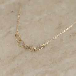 TERESA SOLID GOLD NECKLACE