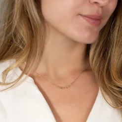 TERESA SOLID GOLD NECKLACE