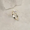 TETRA CRYSTAL SOLID GOLD RING