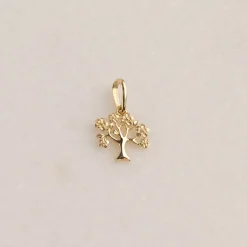 TREE OF LIFE SOLID GOLD PENDANT