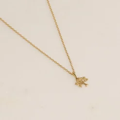 TREE OF LIFE SOLID GOLD PENDANT
