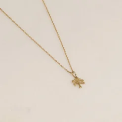 TREE OF LIFE SOLID GOLD PENDANT