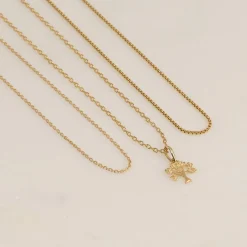TREE OF LIFE SOLID GOLD PENDANT