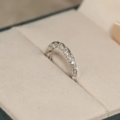 TWISTED ALLIANCE DIAMOND RING - 0.4ct - WG