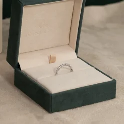 TWISTED ALLIANCE DIAMOND RING - 0.4ct - WG