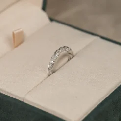 TWISTED ALLIANCE DIAMOND RING - 0.4ct - WG