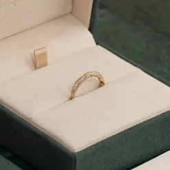 TWISTED ALLIANCE DIAMOND RING - 0.4ct - YG
