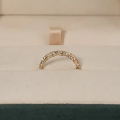 TWISTED ALLIANCE DIAMOND RING - 0.4ct - YG