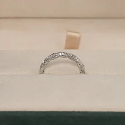 TWISTED ALLIANCE DIAMOND RING - 0.4ct - WG