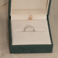 TWISTED ALLIANCE DIAMOND RING - 0.4ct - WG