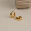 ULRIKKA GOLDEN CREOL EARRING