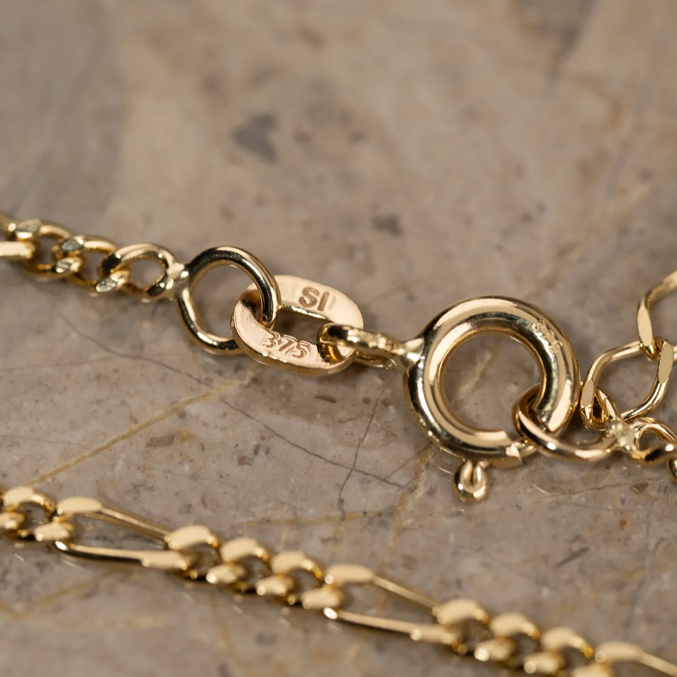 UMA FIGARO SOLID GOLD CHAIN