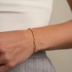 UMA MEDIUM FIGARO GOLDEN BRACELET - Sisi Copenhagen