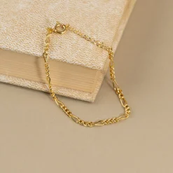 UMA MEDIUM FIGARO GOLDEN BRACELET - Sisi Copenhagen