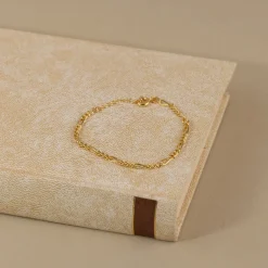 UMA MEDIUM FIGARO GOLDEN BRACELET - Sisi Copenhagen