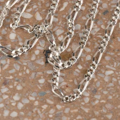 UMA MEDIUM FIGARO SILVER CHAIN - Sisi Copenhagen