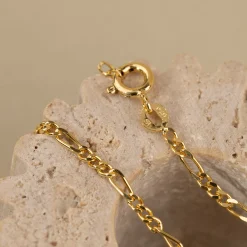 UMA SMALL FIGARO GOLDEN BRACELET - Sisi Copenhagen