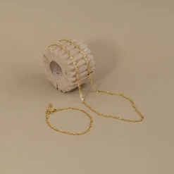 UMA SMALL FIGARO GOLDEN BRACELET - Sisi Copenhagen