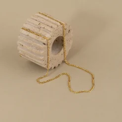 UMA SMALL FIGARO GOLDEN CHAIN - Sisi Copenhagen