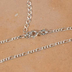 UMA SMALL FIGARO SILVER BRACELET