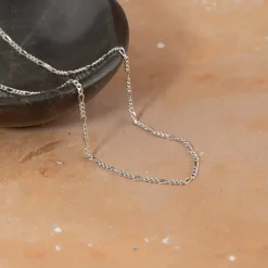 UMA SMALL FIGARO SILVER CHAIN