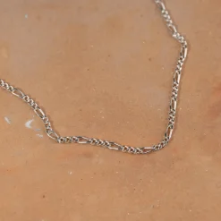 UMA SMALL FIGARO SILVER CHAIN