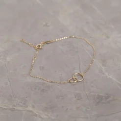 UNA SOLID GOLD BRACELET - Sisi Copenhagen