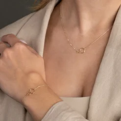 UNA SOLID GOLD BRACELET - Sisi Copenhagen
