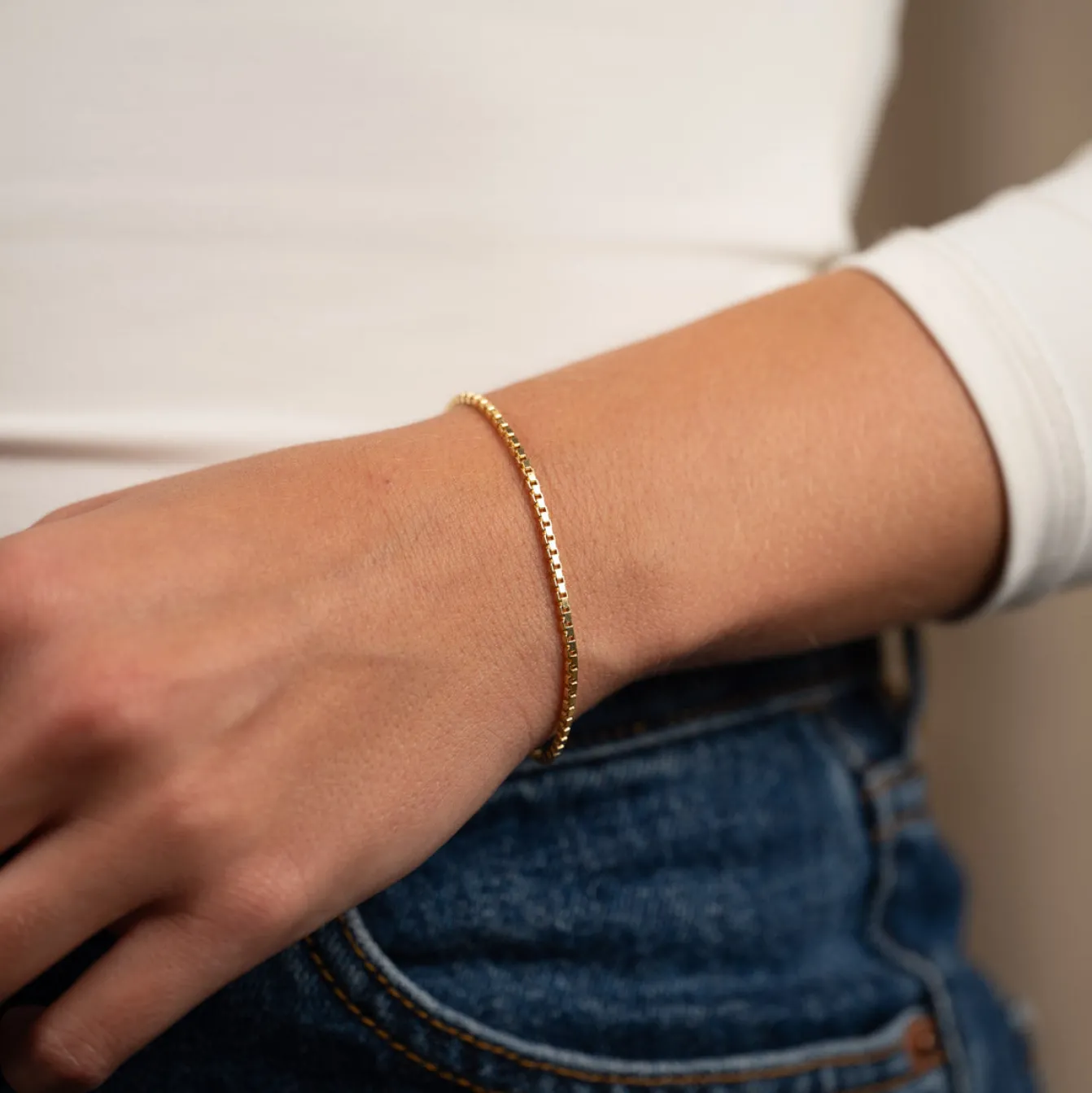 VENEZIA LARGE GOLDEN BRACELET