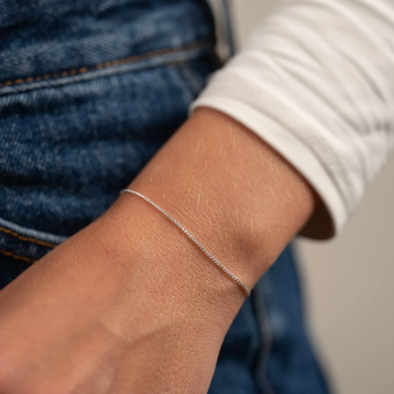 VENEZIA SMALL SILVER BRACELET