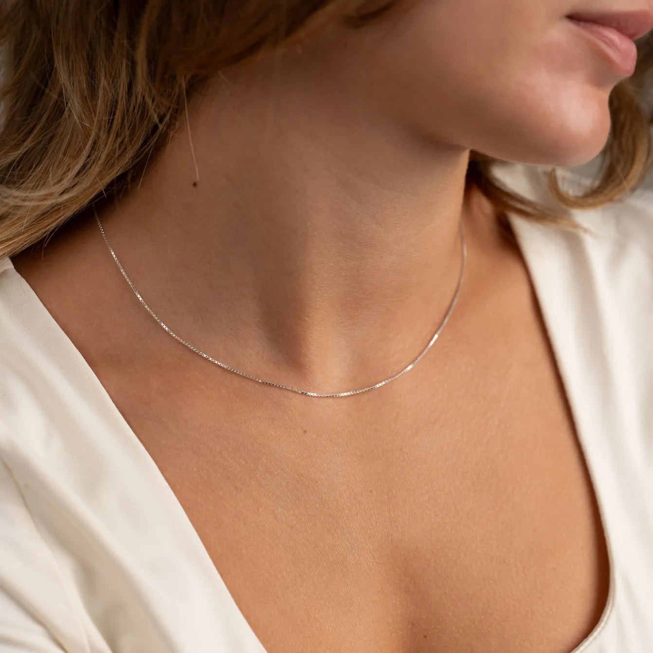 VENEZIA SMALL SILVER CHAIN