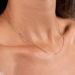 VENEZIA SOLID GOLD CHAIN - 14K YG
