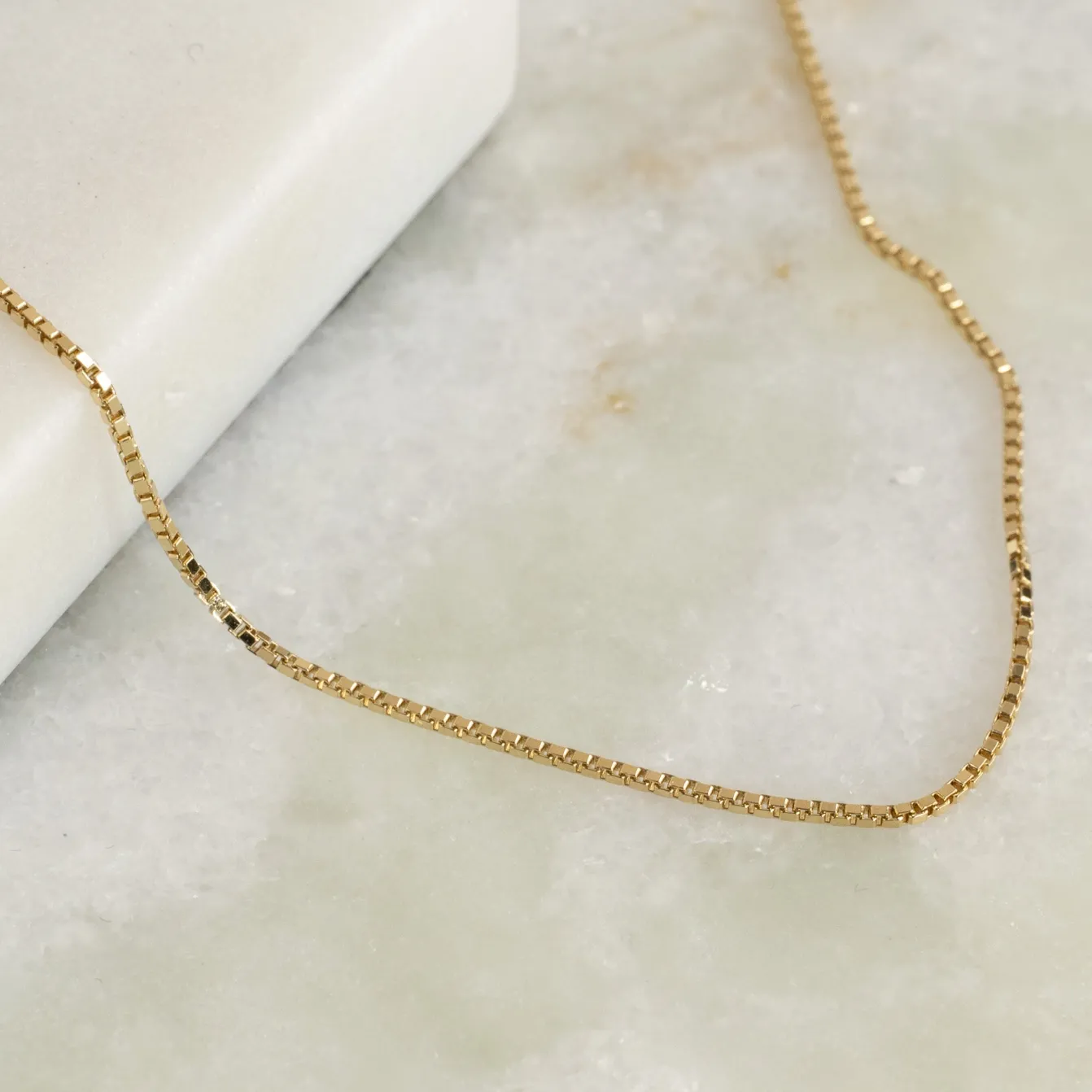 VENEZIA SOLID GOLD CHAIN - 14KT/YG - 1.0mm