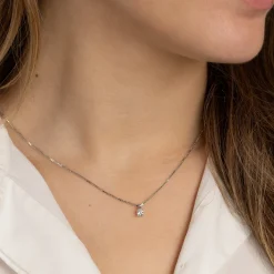 VENEZIA SOLID GOLD CHAIN - 14KT/WG - 1.0mm