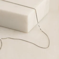VENEZIA SOLID GOLD CHAIN - 14KT/WG - 1.0mm