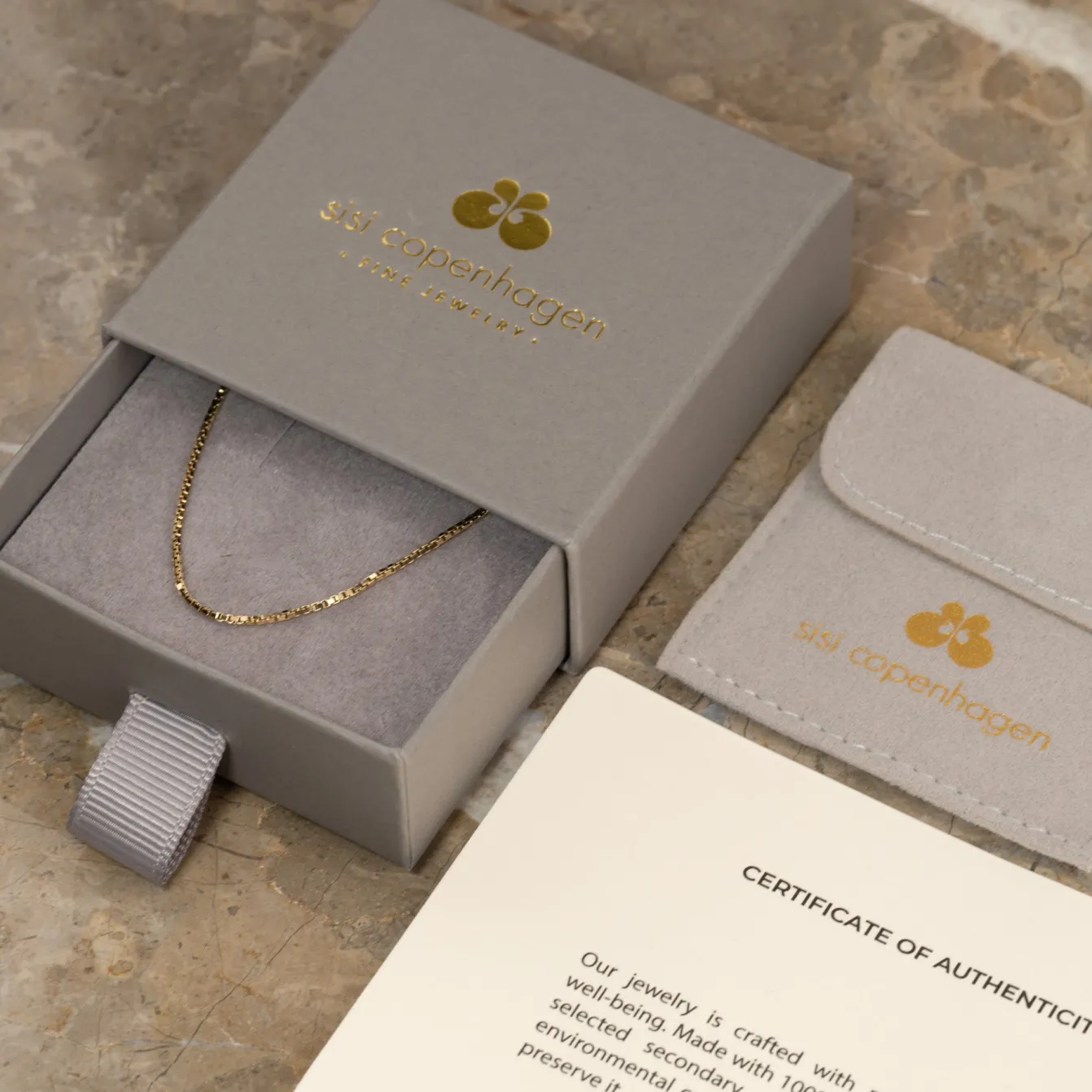 VENEZIA SOLID GOLD CHAIN - Sisi Copenhagen