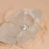 VERA CRYSTAL GOLDEN NECKLACE