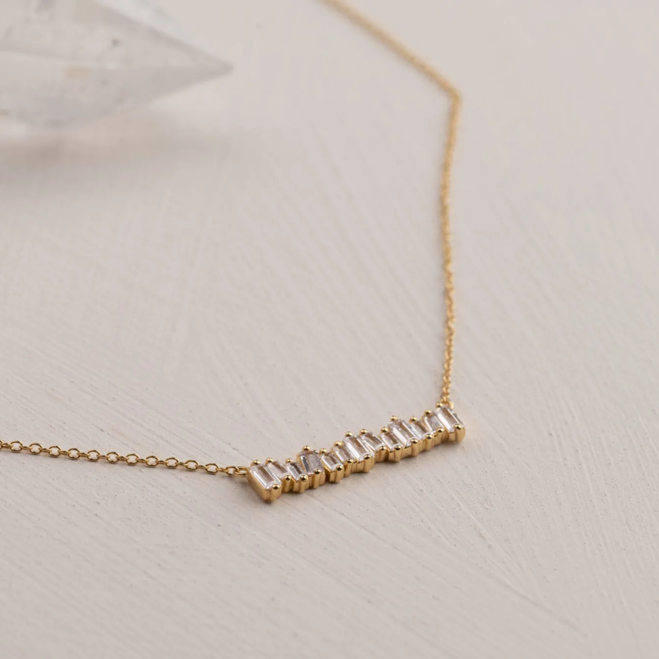 VERONICA RAINBOW GOLDEN NECKLACE - Sisi Copenhagen