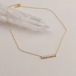 VERONICA RAINBOW GOLDEN NECKLACE - Sisi Copenhagen