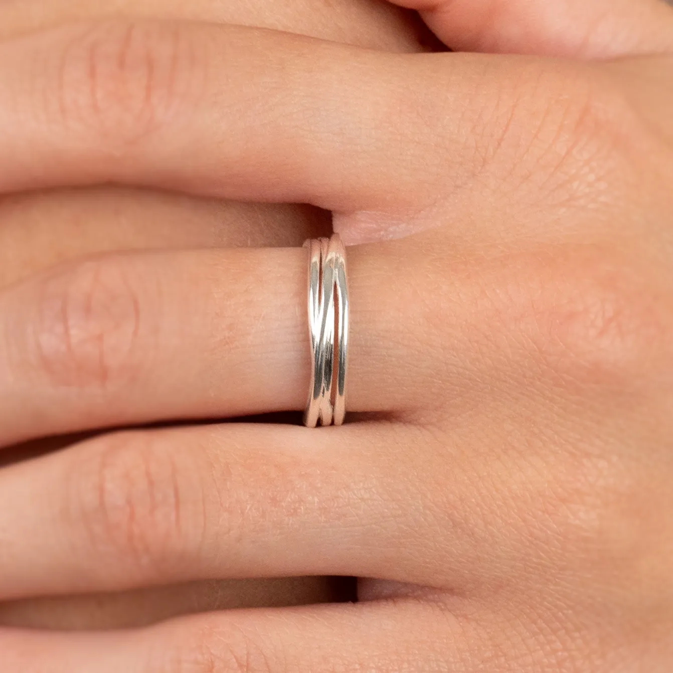 WILLOW SILVER RING