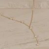 YASMIN PEARL GOLDEN NECKLACE