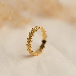 Ydun ring | 18 karat forgyldt 925 sterlingsølv |  Sisi Copenhagen